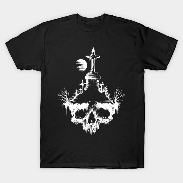 Skullyard T-Shirt by wildsidecomix